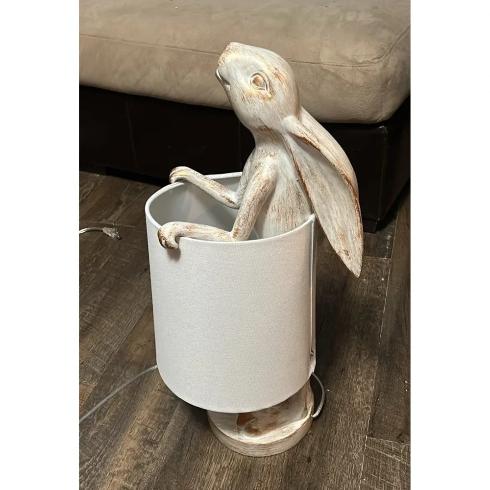 Whimsical Beatrix‎ Bunny Rabbit Accent Table Lamp